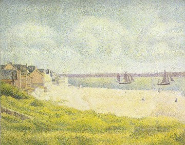 ジョルジュ・スーラ Painting - クロトイ渓谷の眺め 1889